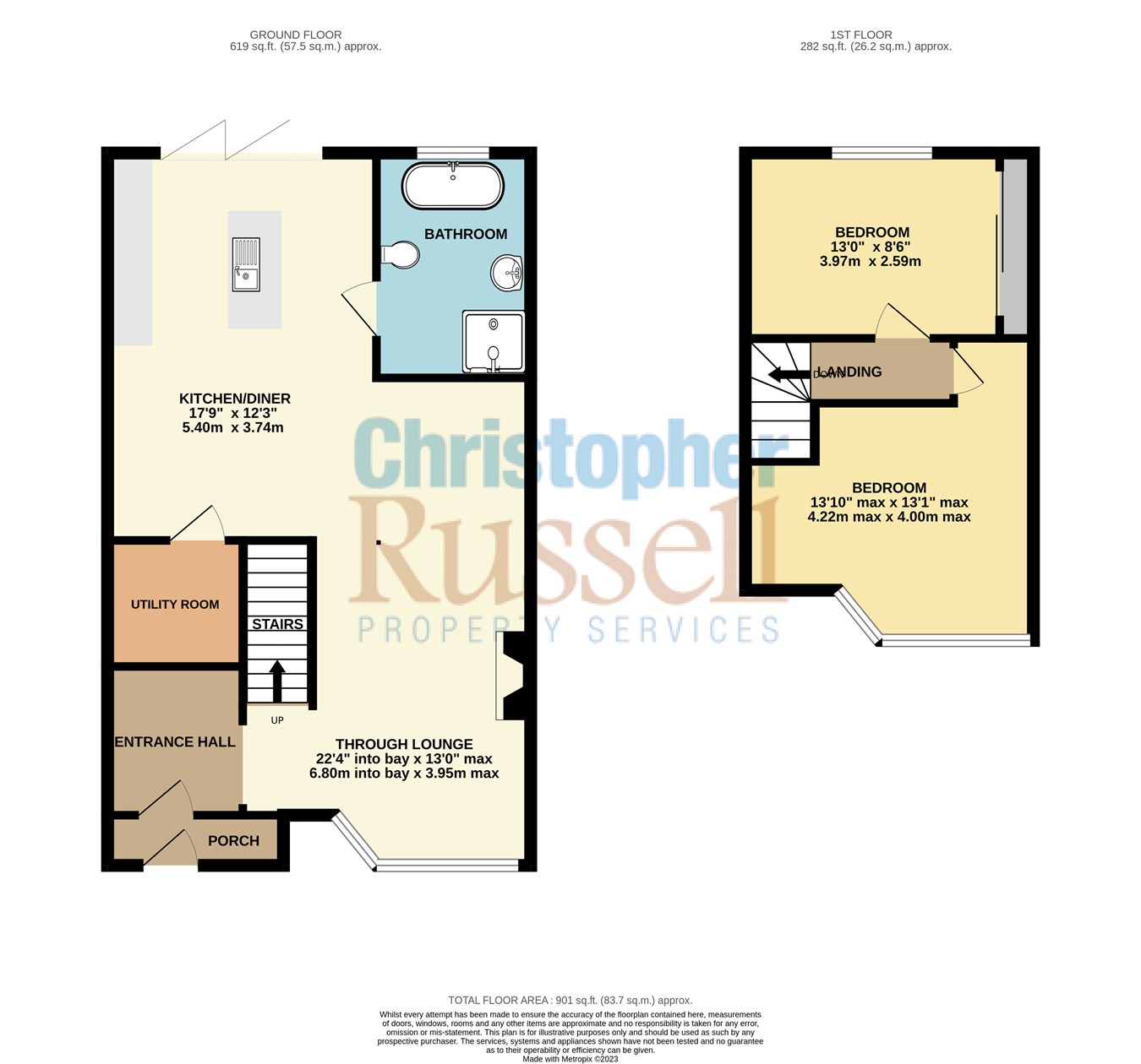 Wellington Avenue, Sidcup DA15, 2 bedroom semidetached house for sale