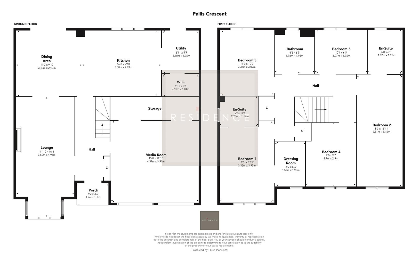 10, Pailis Crescent, Glasgow floorplan
