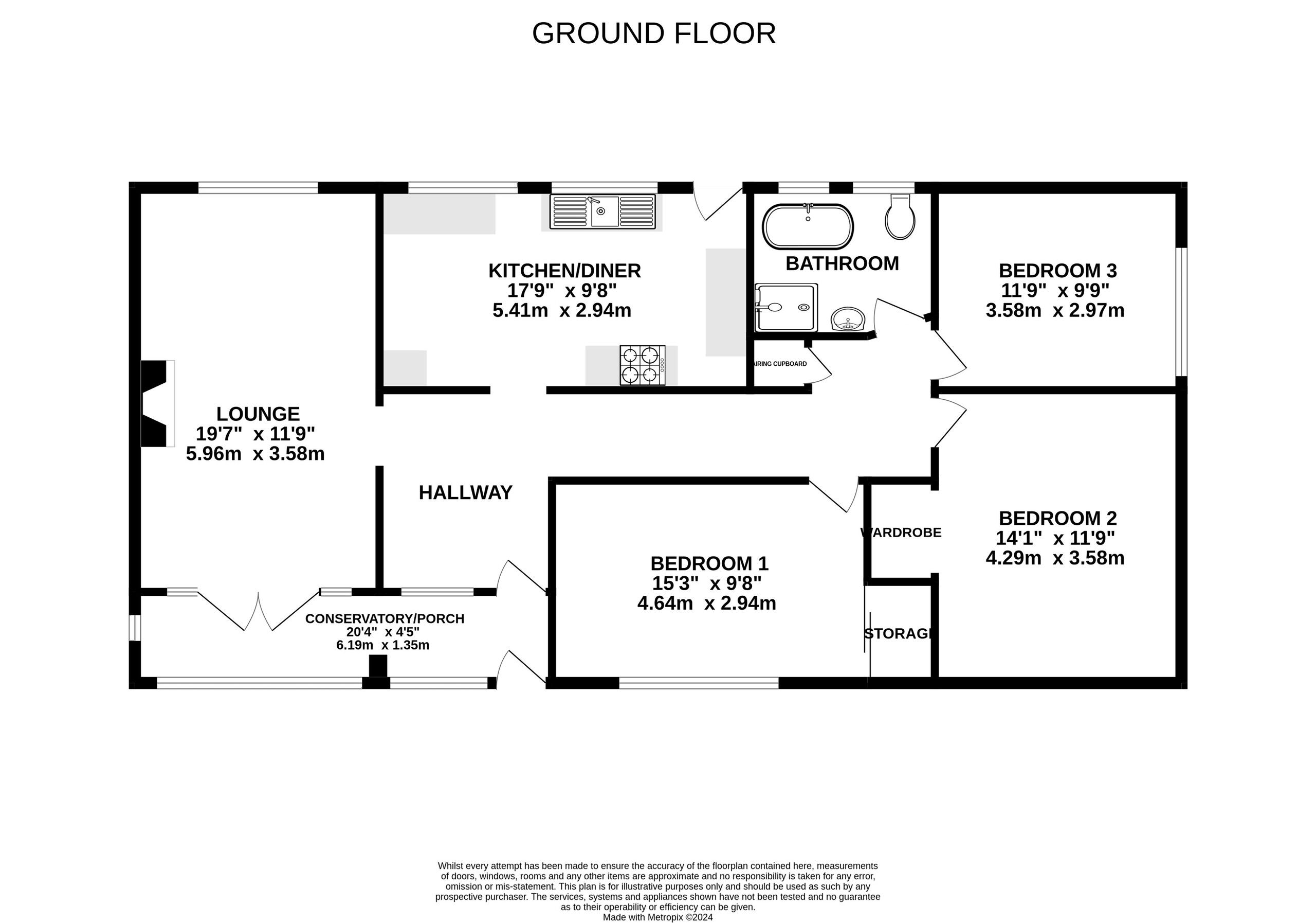 31 The Ridge, Bristol floorplan