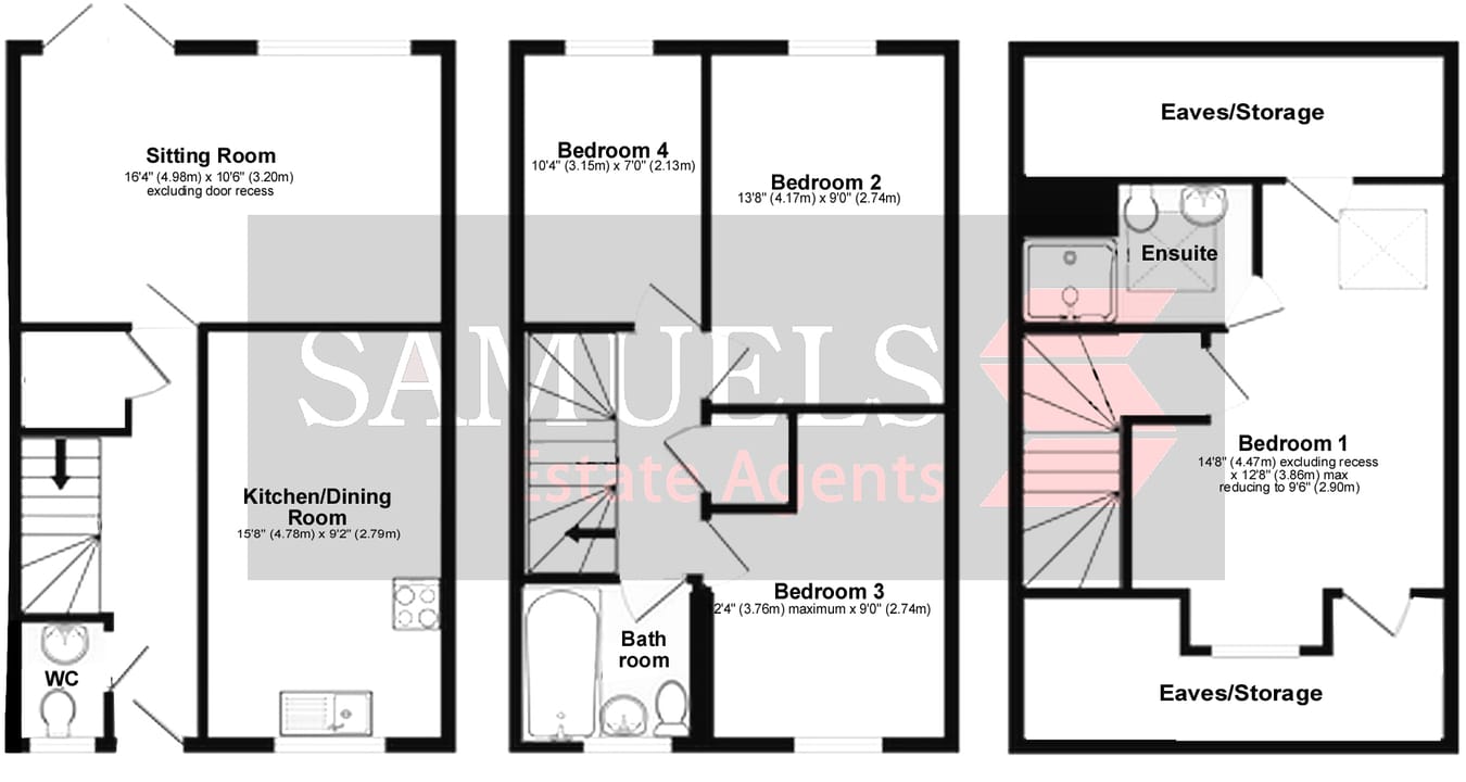 47, Tithebarn Way, Exeter floorplan