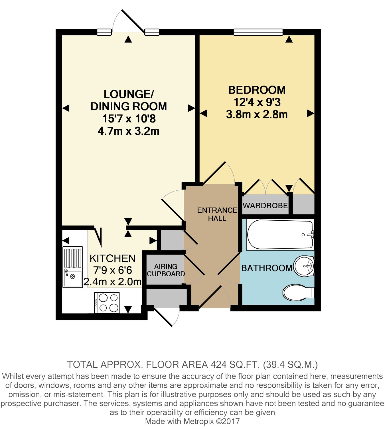 5, Rectory Court, Bishops Cleeve floorplan
