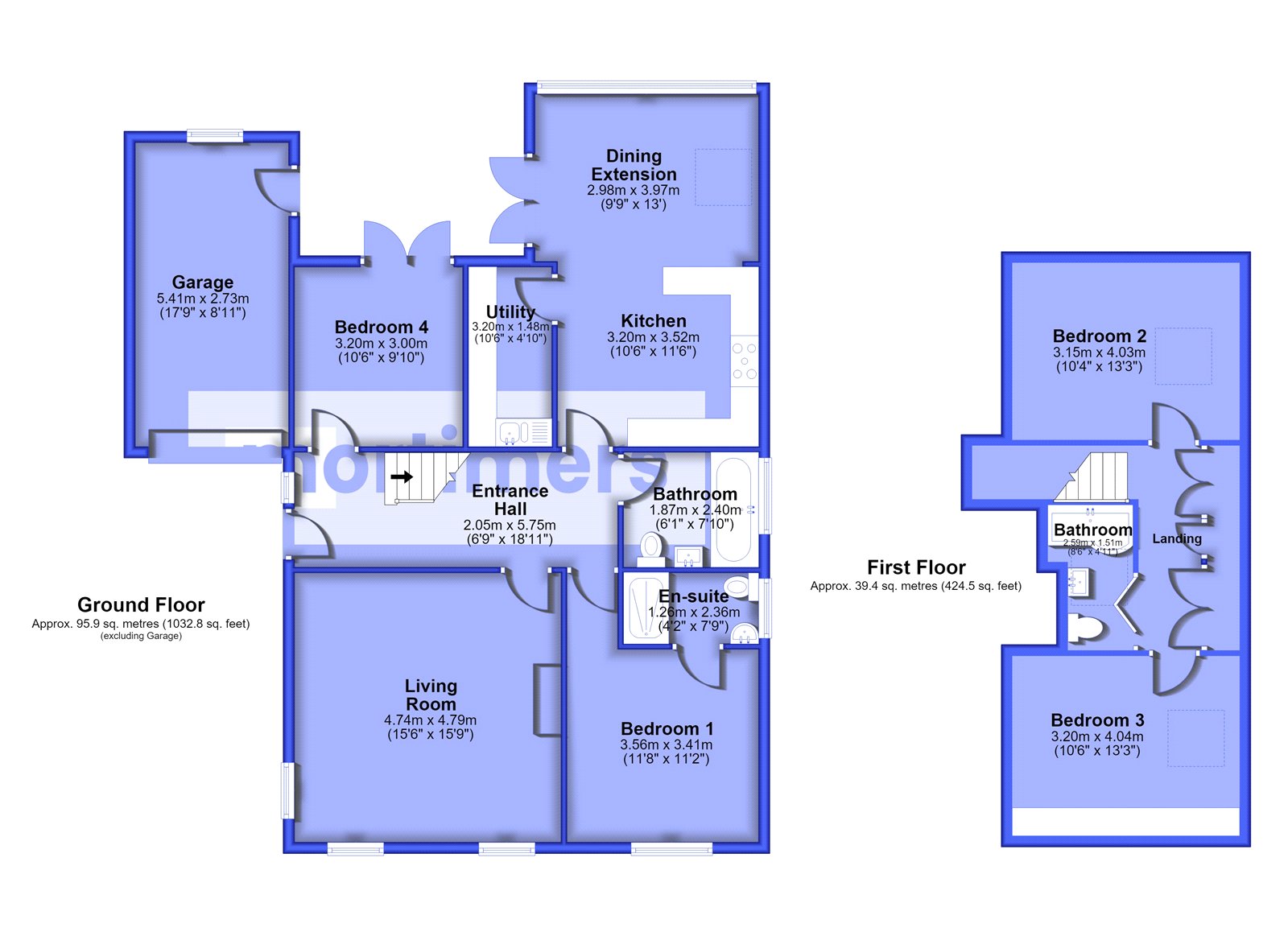 12, Fairfield Drive, Lancashire floorplan