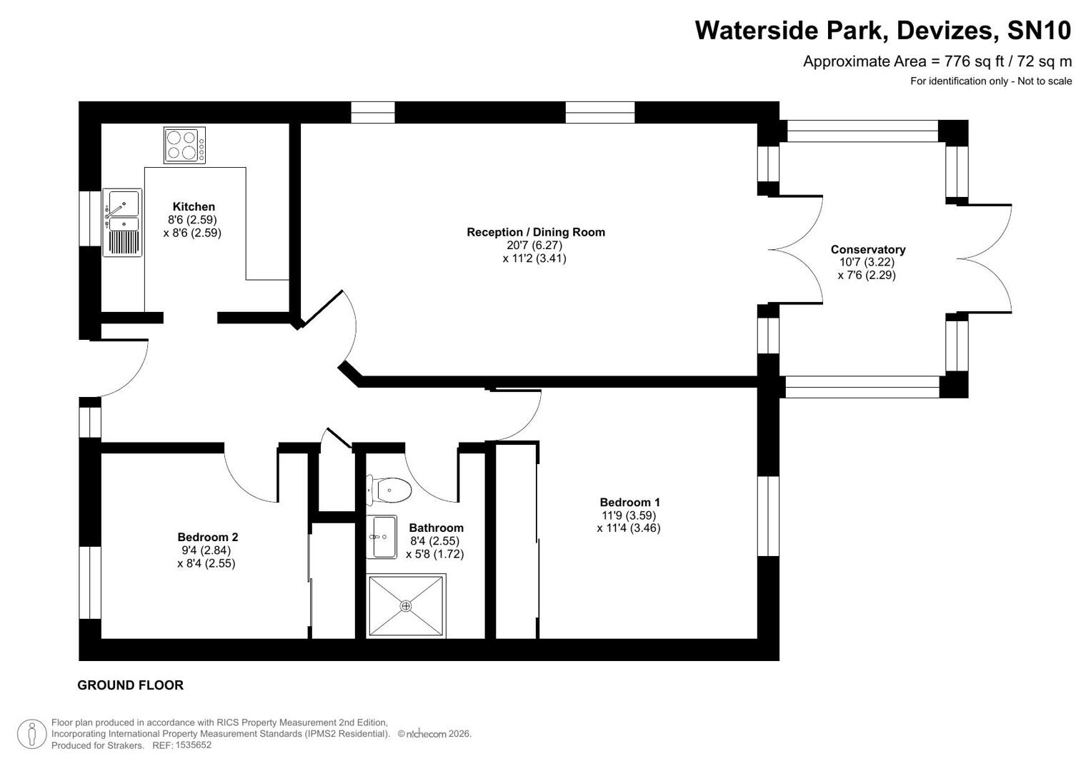Waterside Park, Devizes floorplan