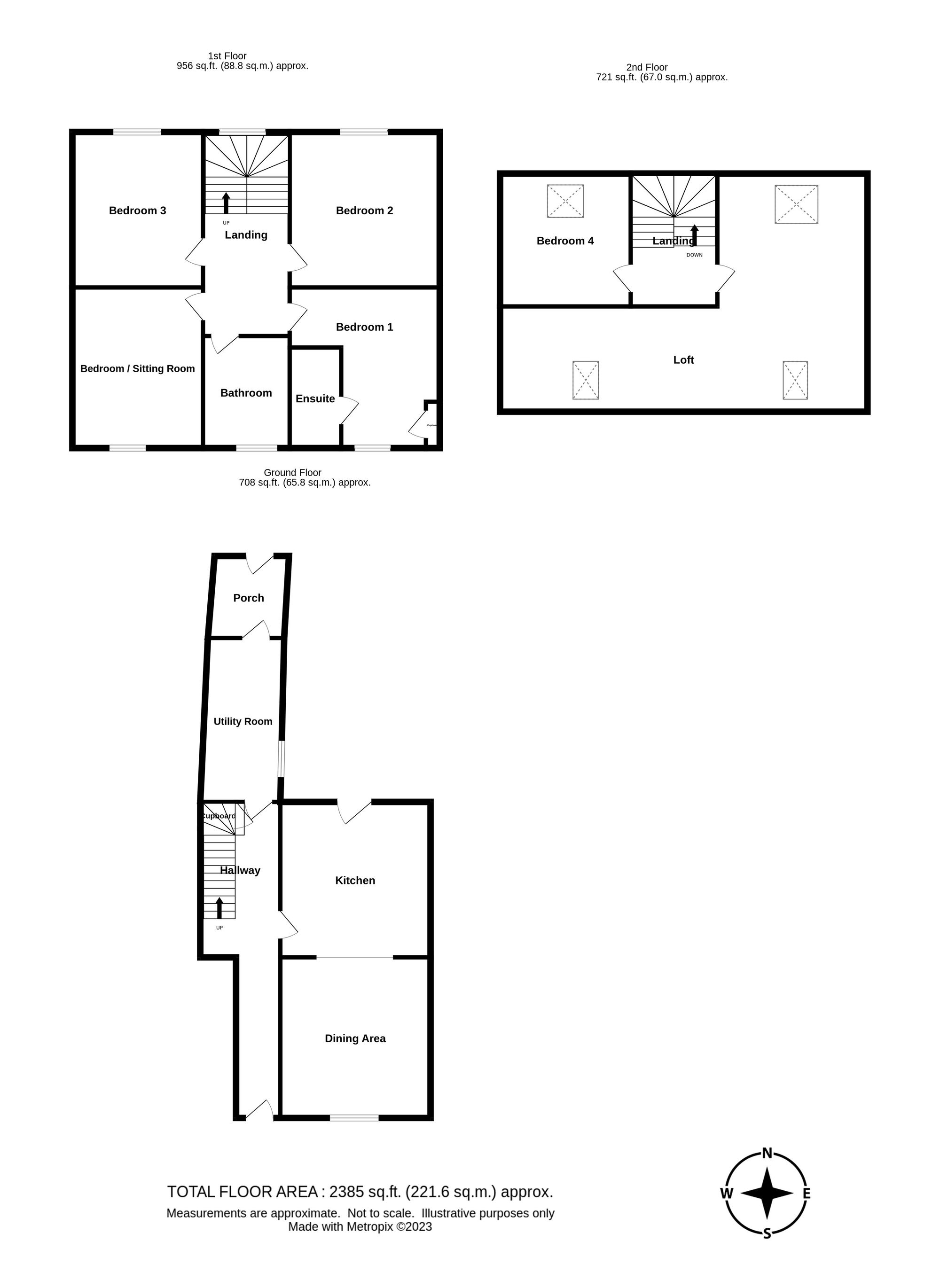 54 St. John Street, Newton Stewart floorplan