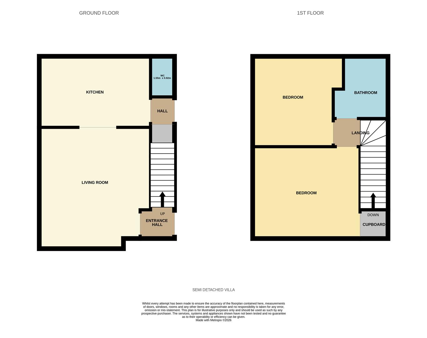 45, Blacklock Crescent, Dundee floorplan