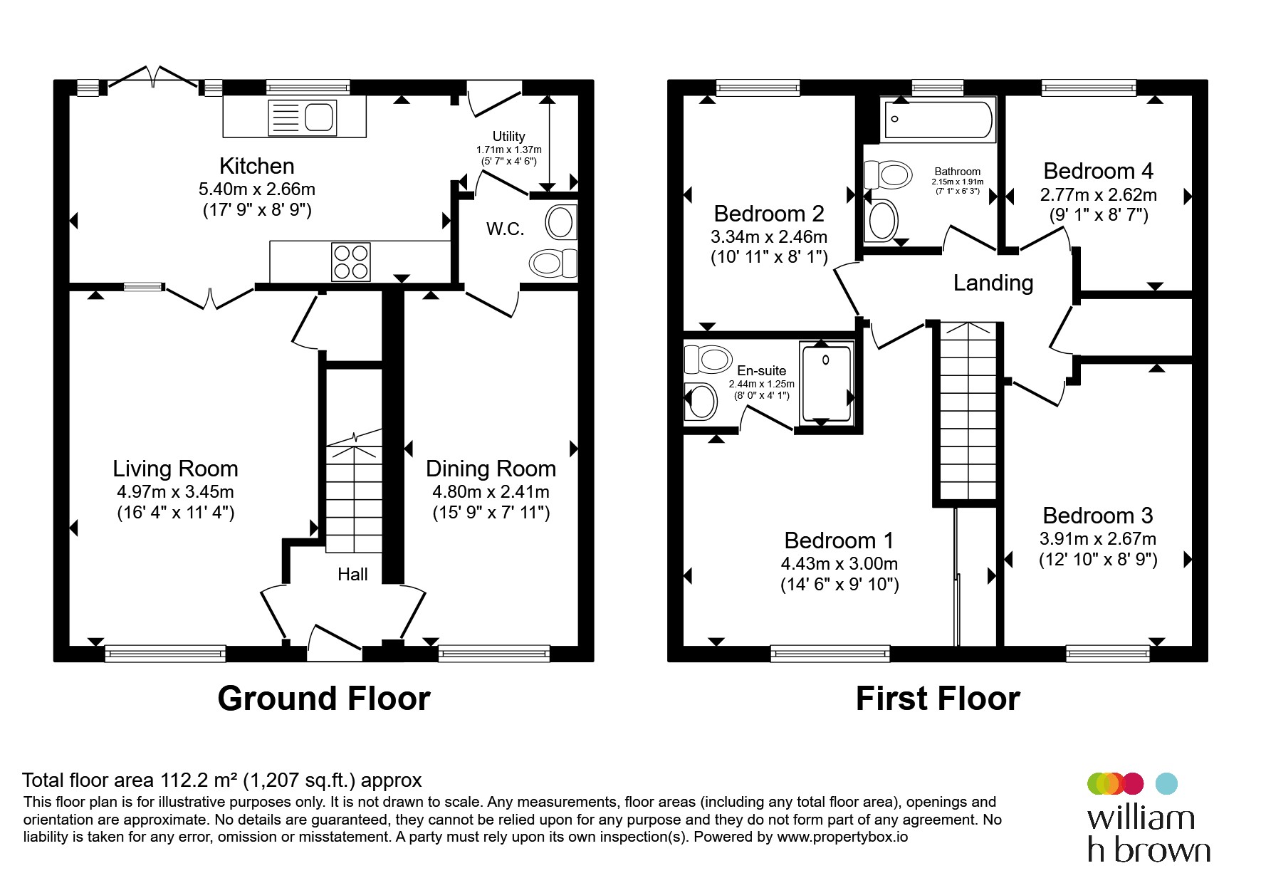 117, Robins Wood Road, Nottingham floorplan