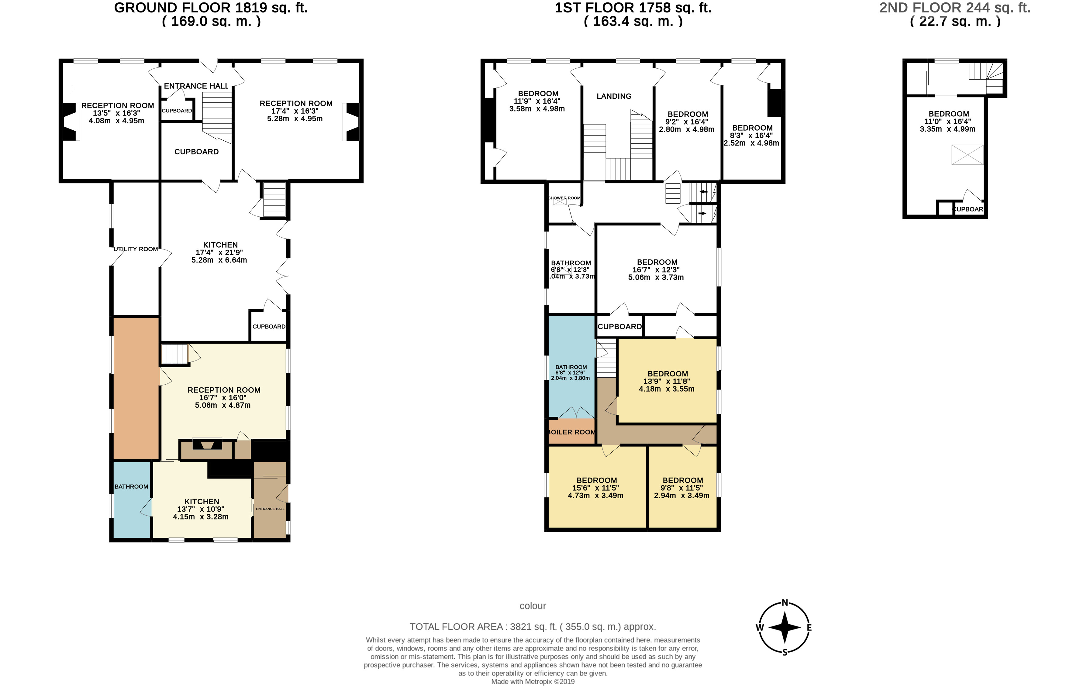 8 bed detached house for sale in Gorefield Road, Leverington, Wisbech