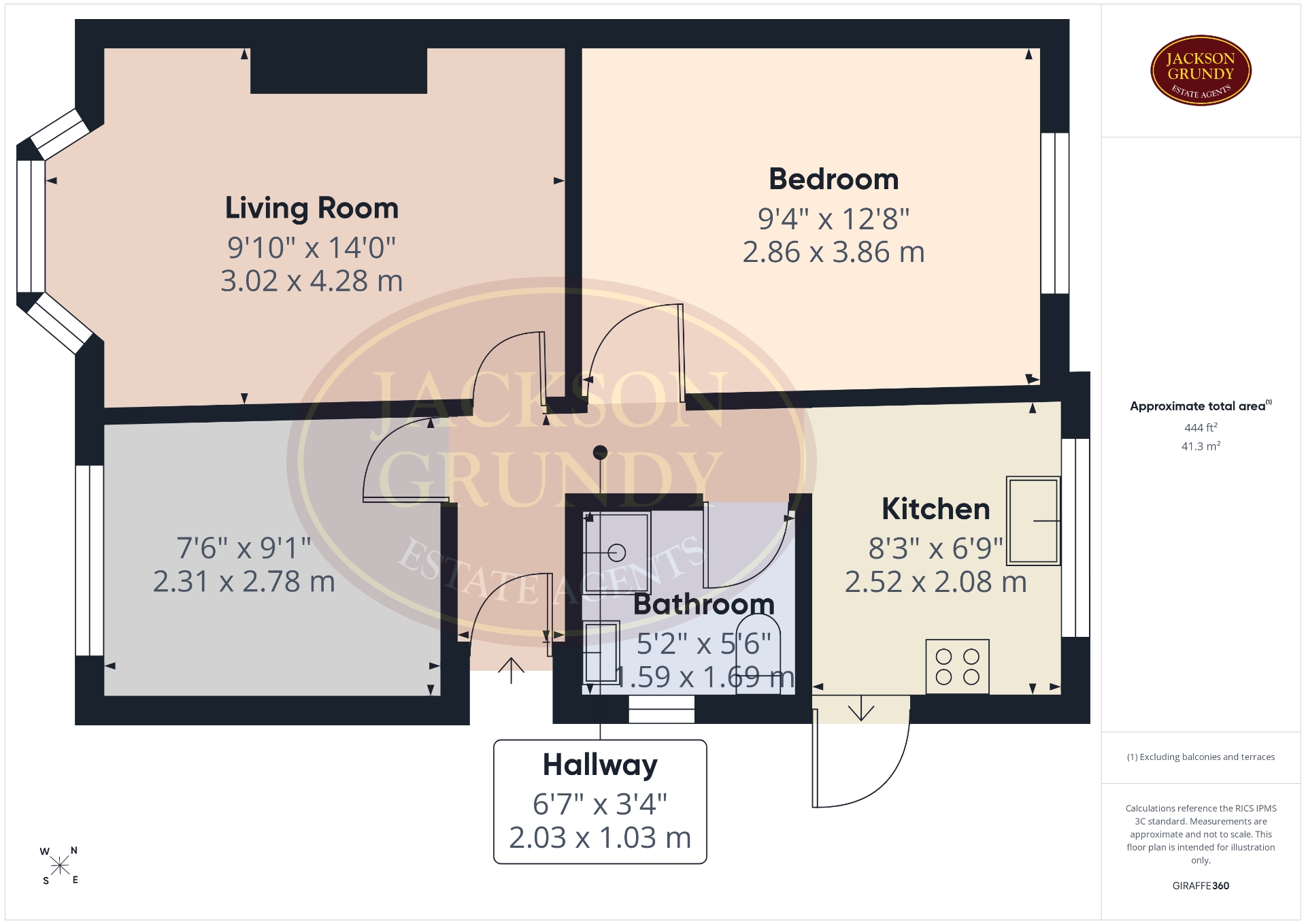 77, Malcolm Drive, Northampton floorplan