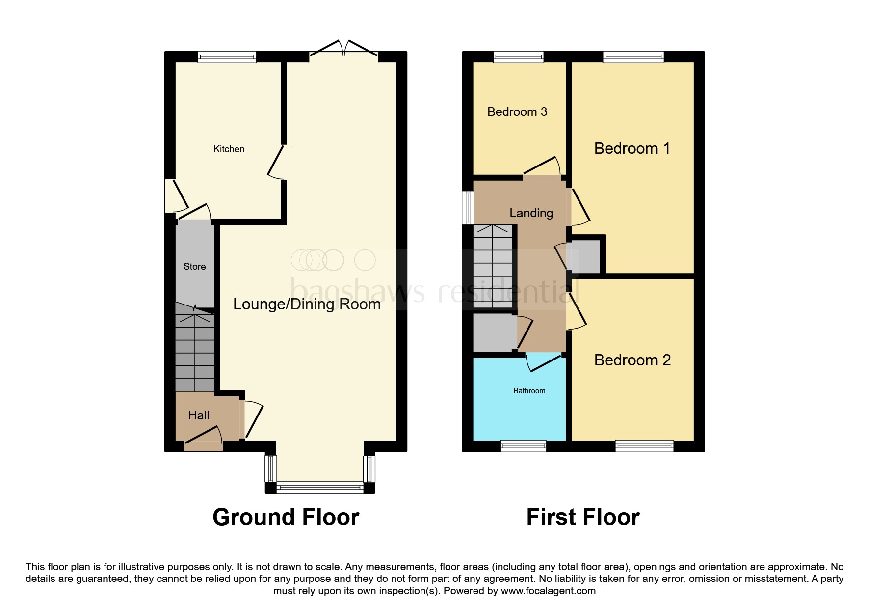3, Broad Walk, MATLOCK floorplan