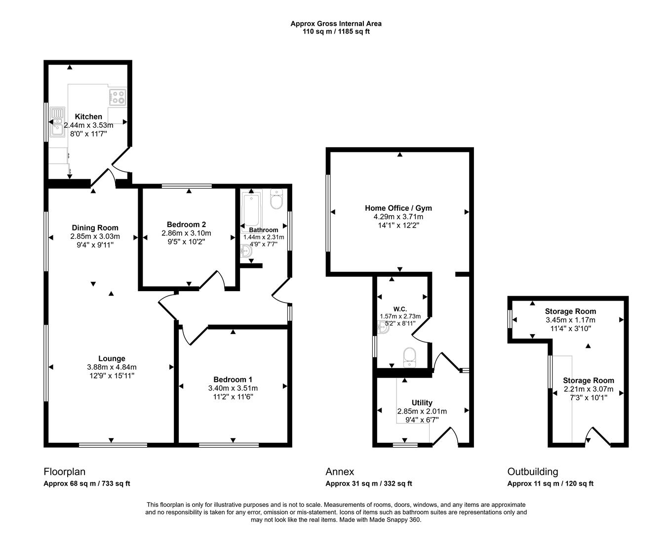 Claymore, St. Clements Road, Milford Haven floorplan