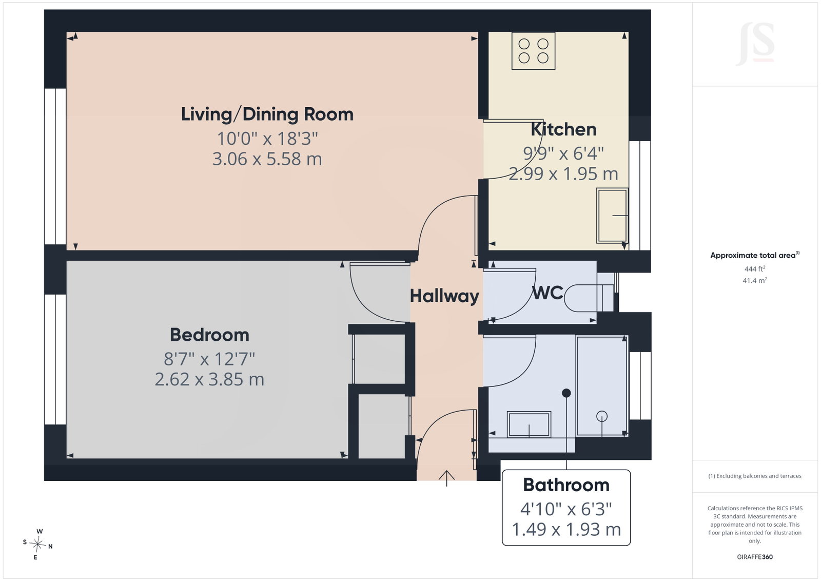 Downview Road, Worthing floorplan