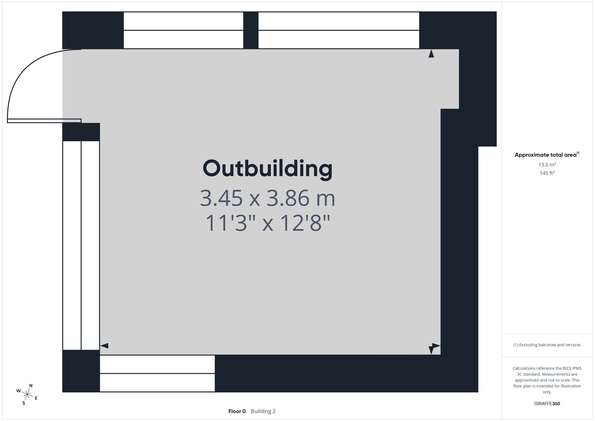2 Mydriam Place, Tredegar floorplan