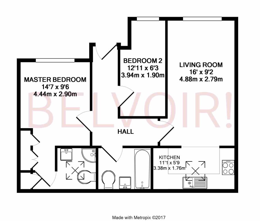 Reading Road, Chineham, Basingstoke RG24, 2 bedroom to rent