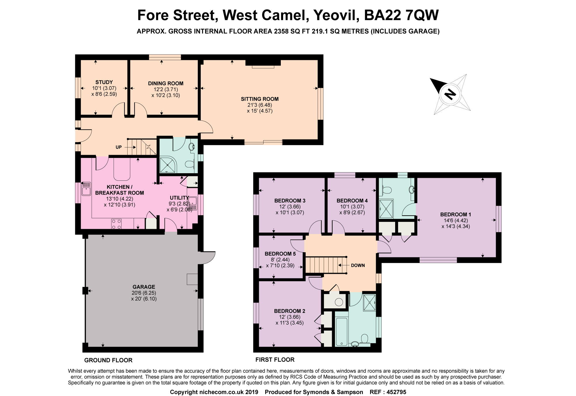 5 Bedrooms Detached house for sale in Fore Street, West Camel, Yeovil, Somerset BA22