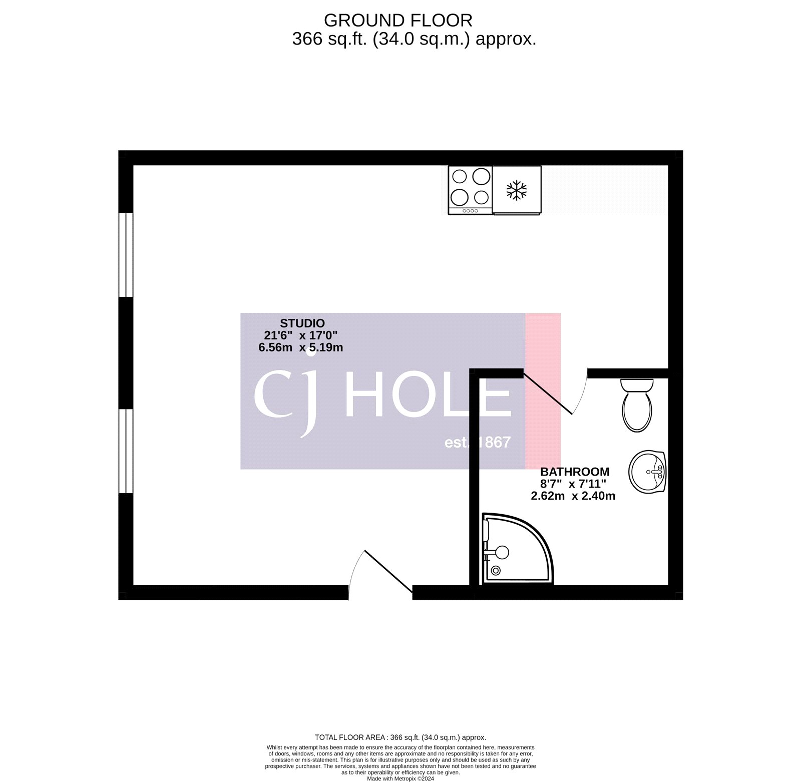 Flat 8, Cheswick Campus, Long Down Avenue floorplan