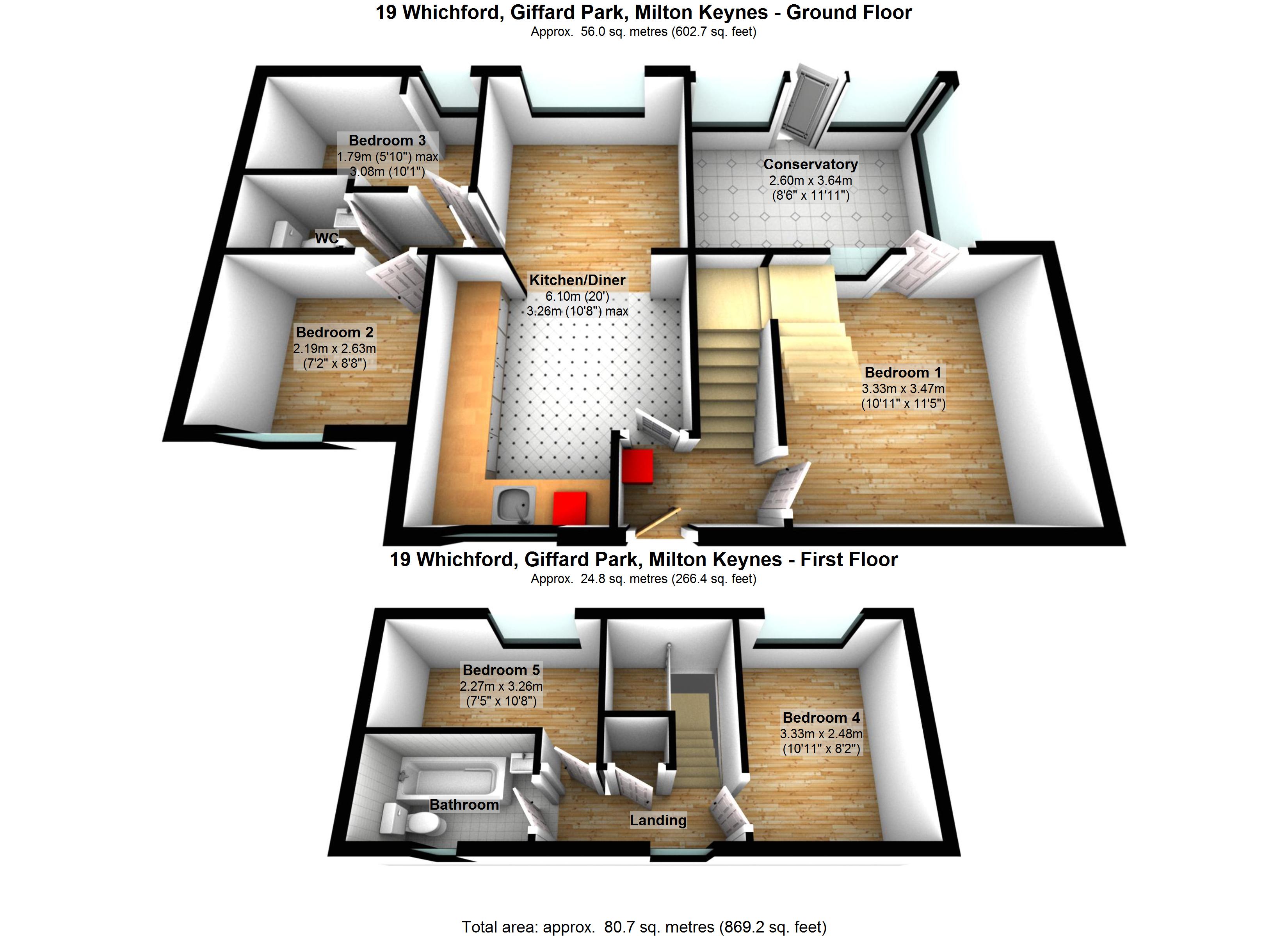 4 Bedrooms Detached house to rent in Whichford, Giffard Park, Giffard Park, Milton Keynes, Buckinghamshire MK14