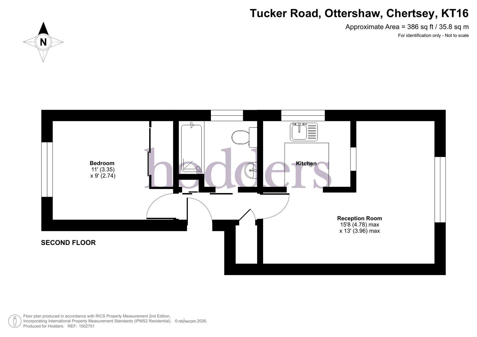 34, Tucker Road, Ottershaw floorplan