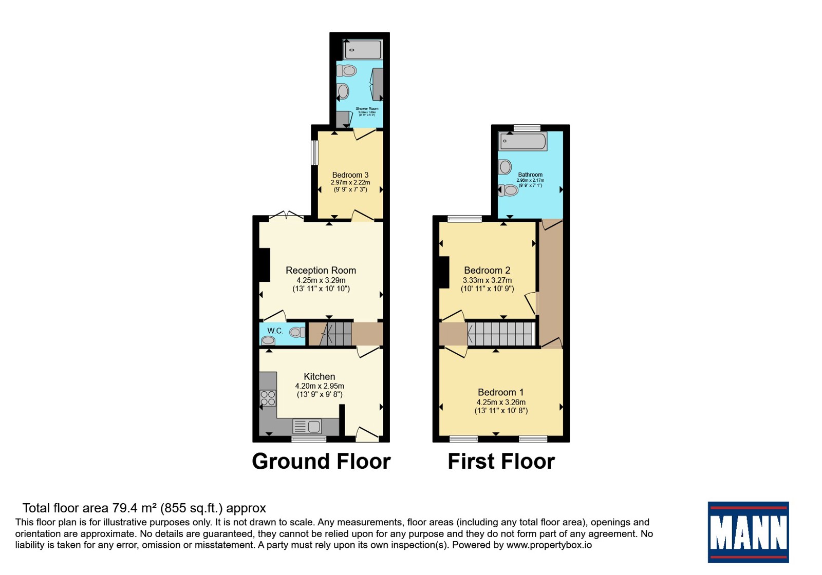 79, Montfort Road, Kent floorplan