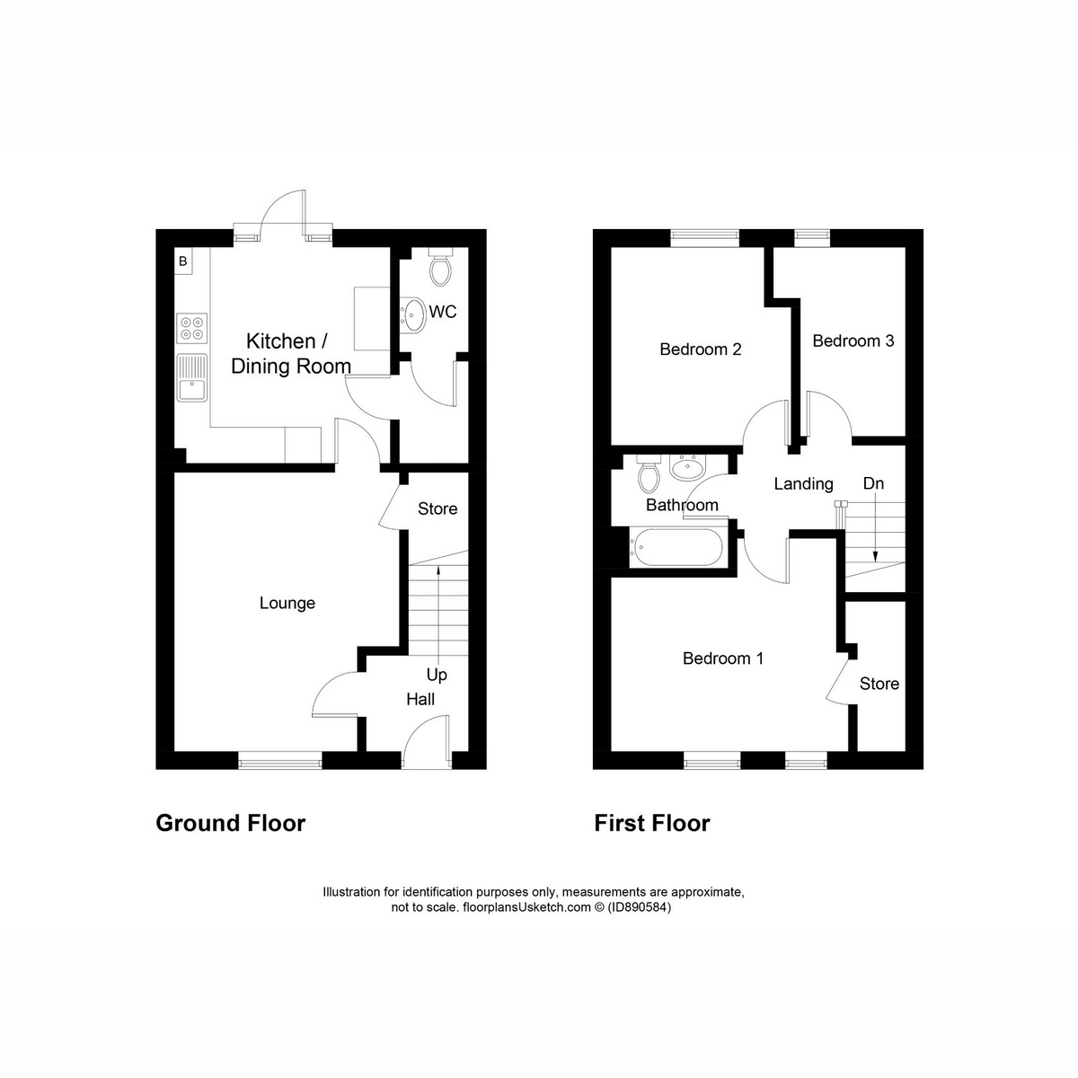 Boreland Avenue, Kirkcaldy KY1, 3 bedroom end terrace house for sale