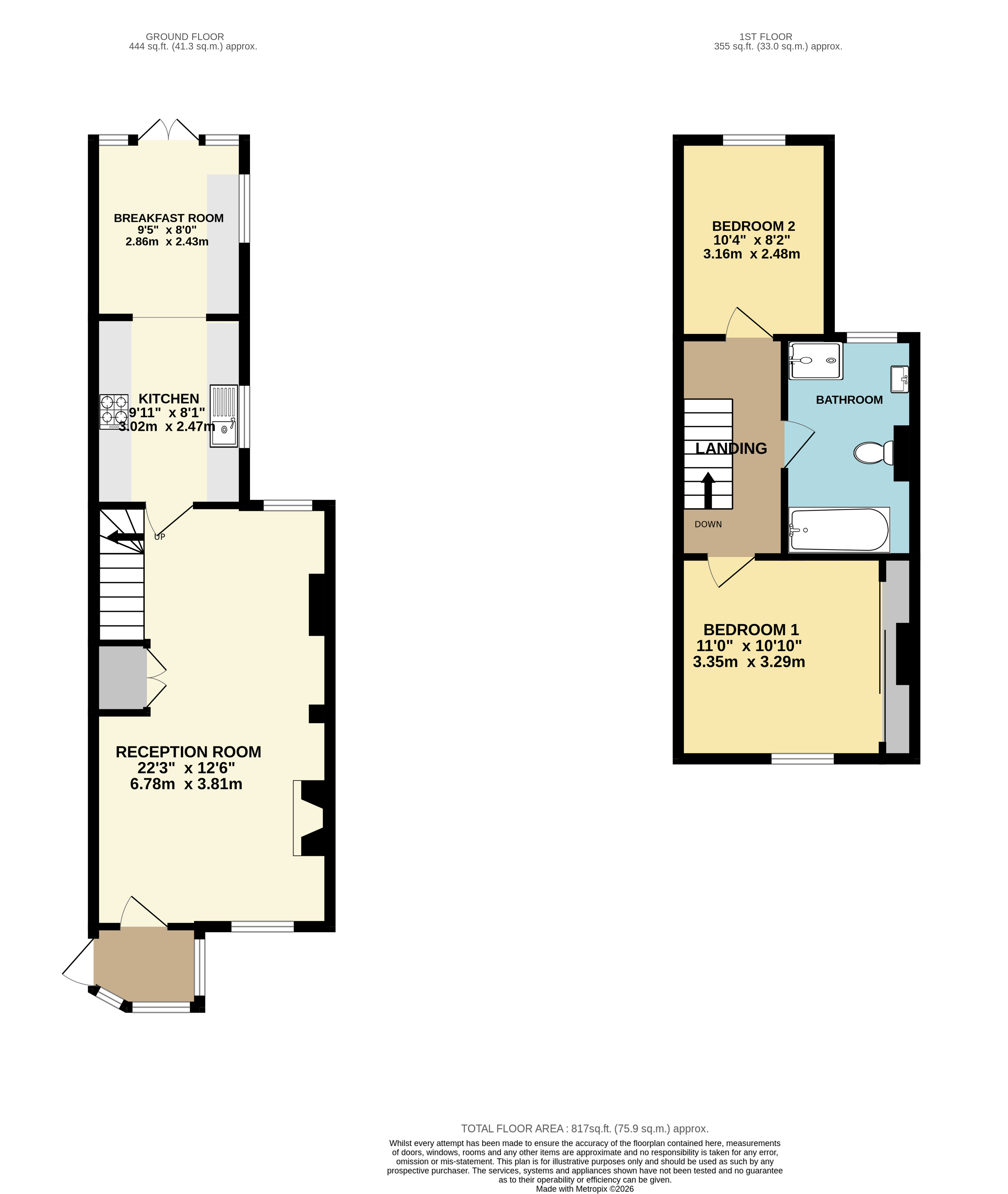 20, Lingfield Road, Kent floorplan
