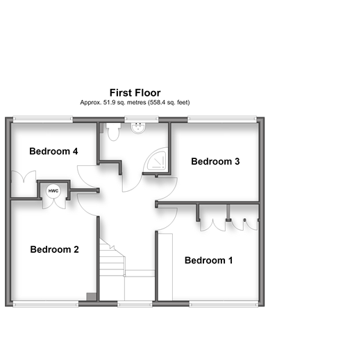 Fermor Road, Crowborough floorplan