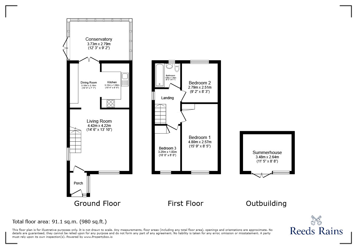 15, Holland Road, North Somerset floorplan