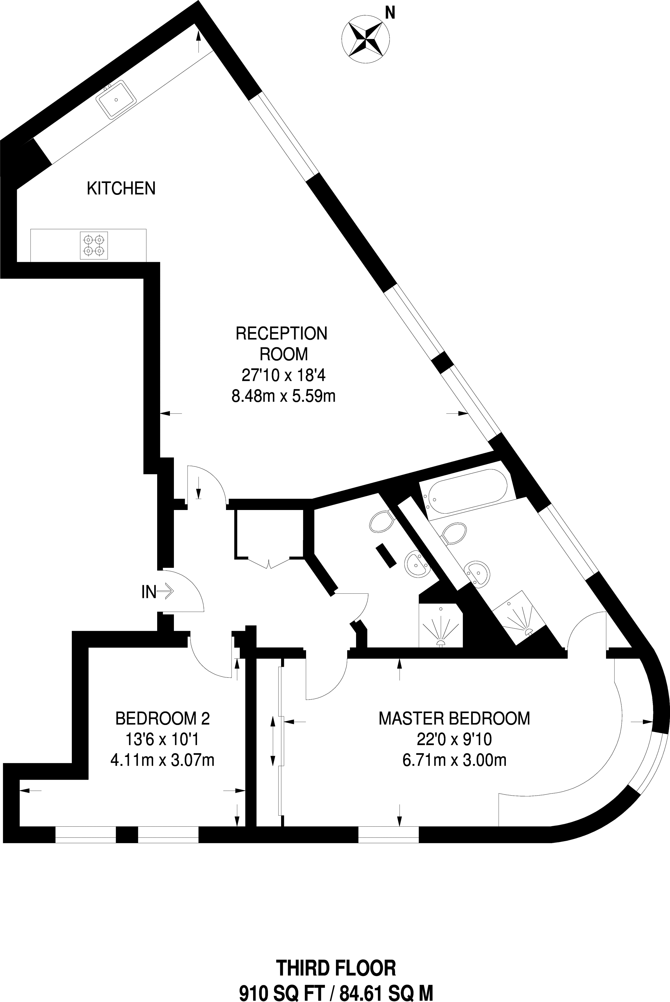 2 Bedrooms Flat to rent in Tavistock Street, Covent Garden WC2E