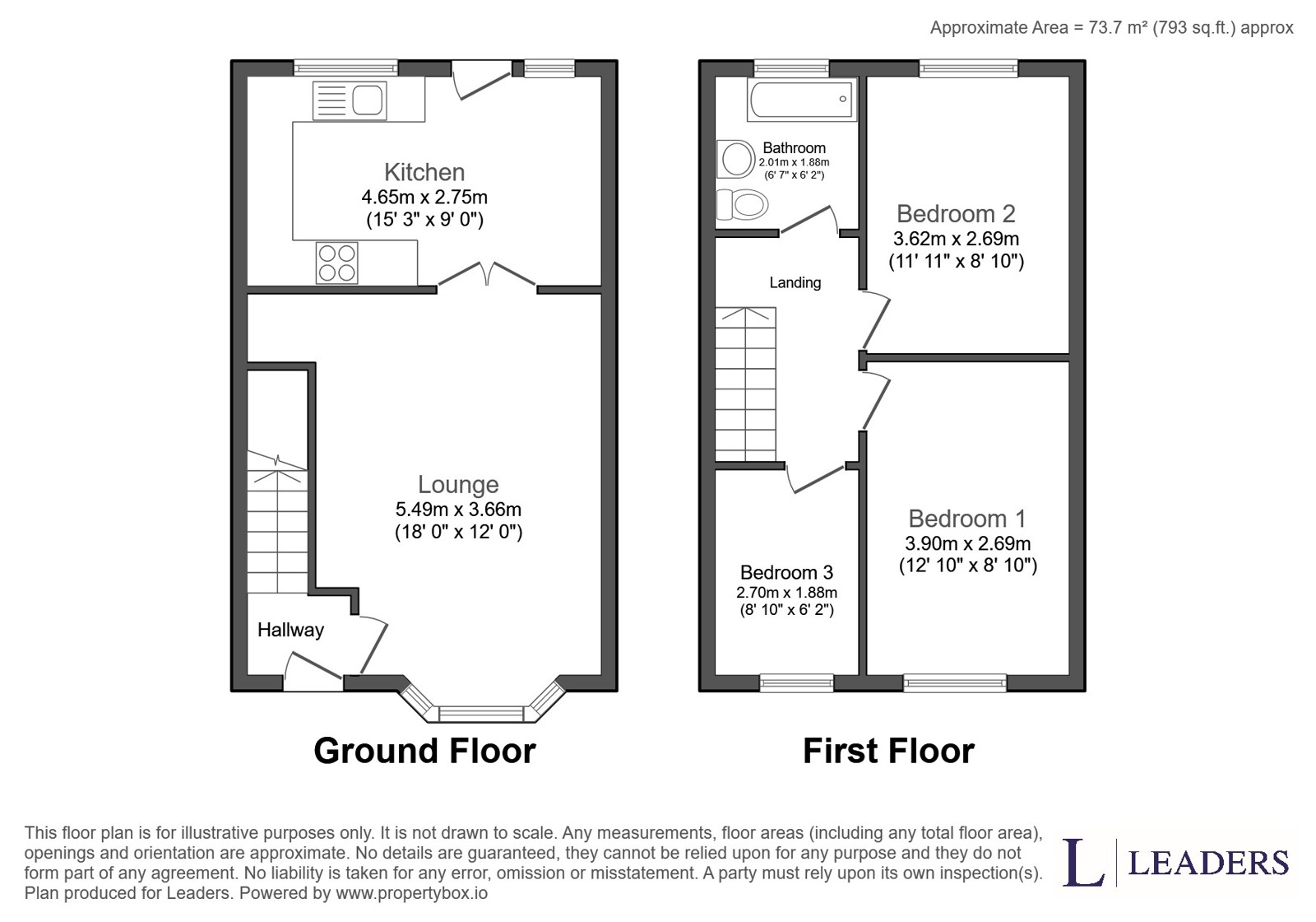 69, Southdale Road, Carlton floorplan