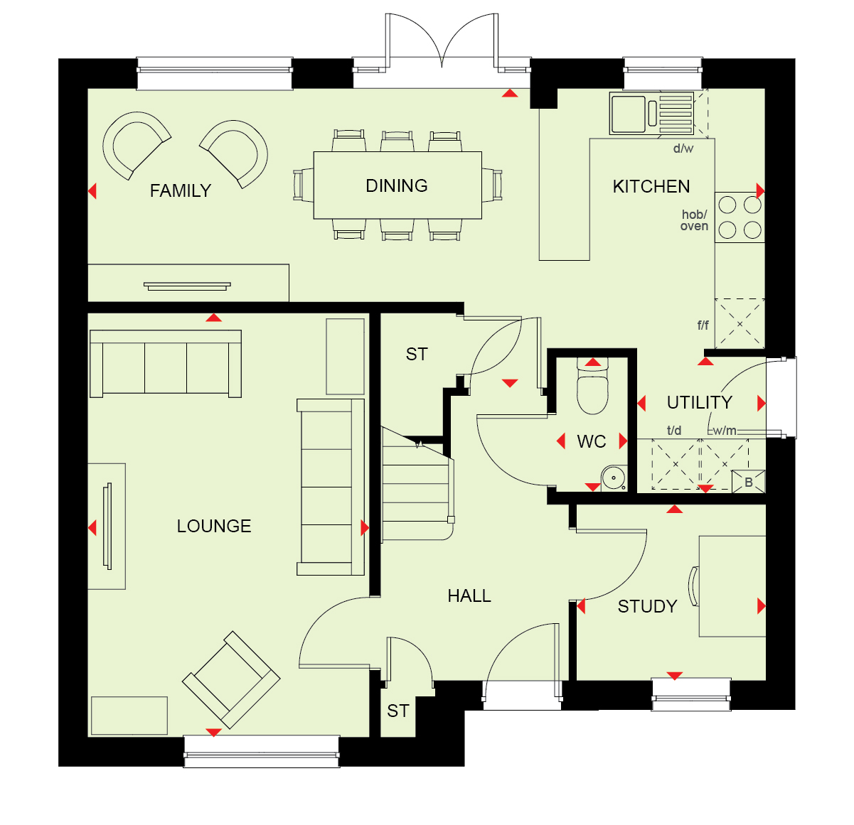 H8452293, Station Road, Hailsham floorplan