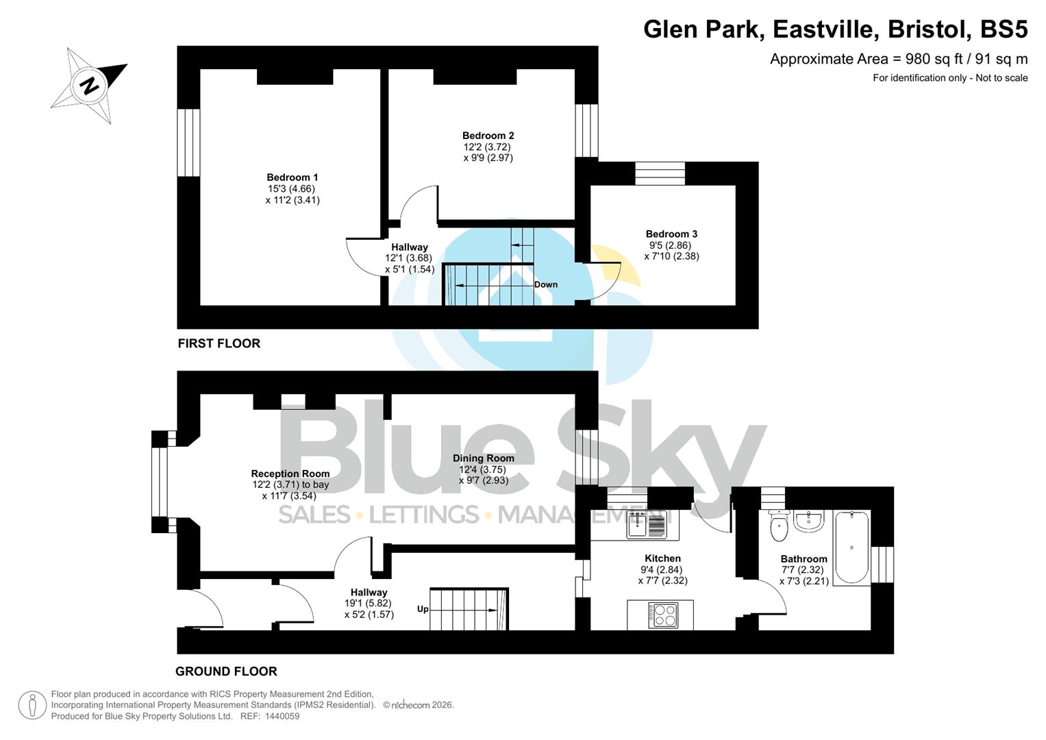 4, Glen Park, Bristol floorplan