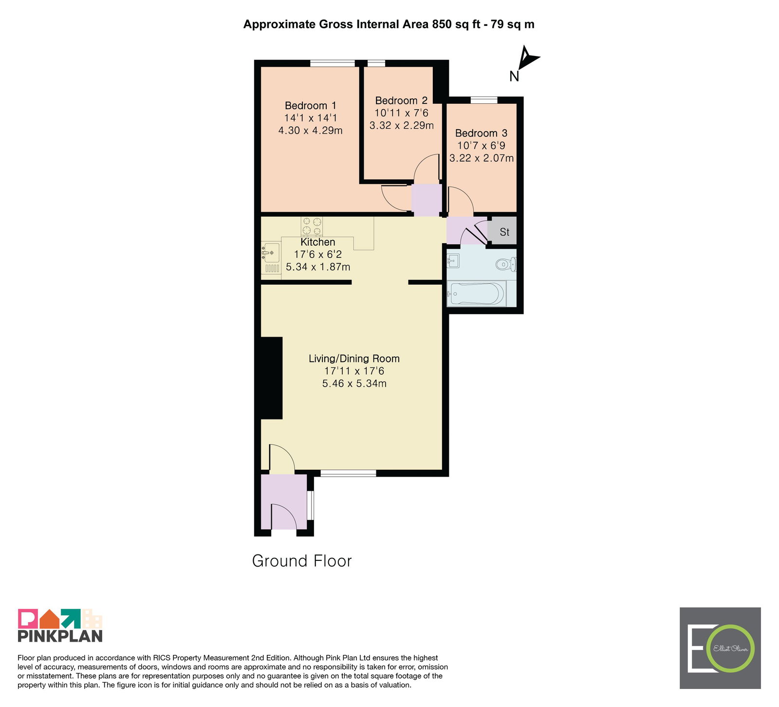 7a, Lypiatt Lane, Cheltenham floorplan