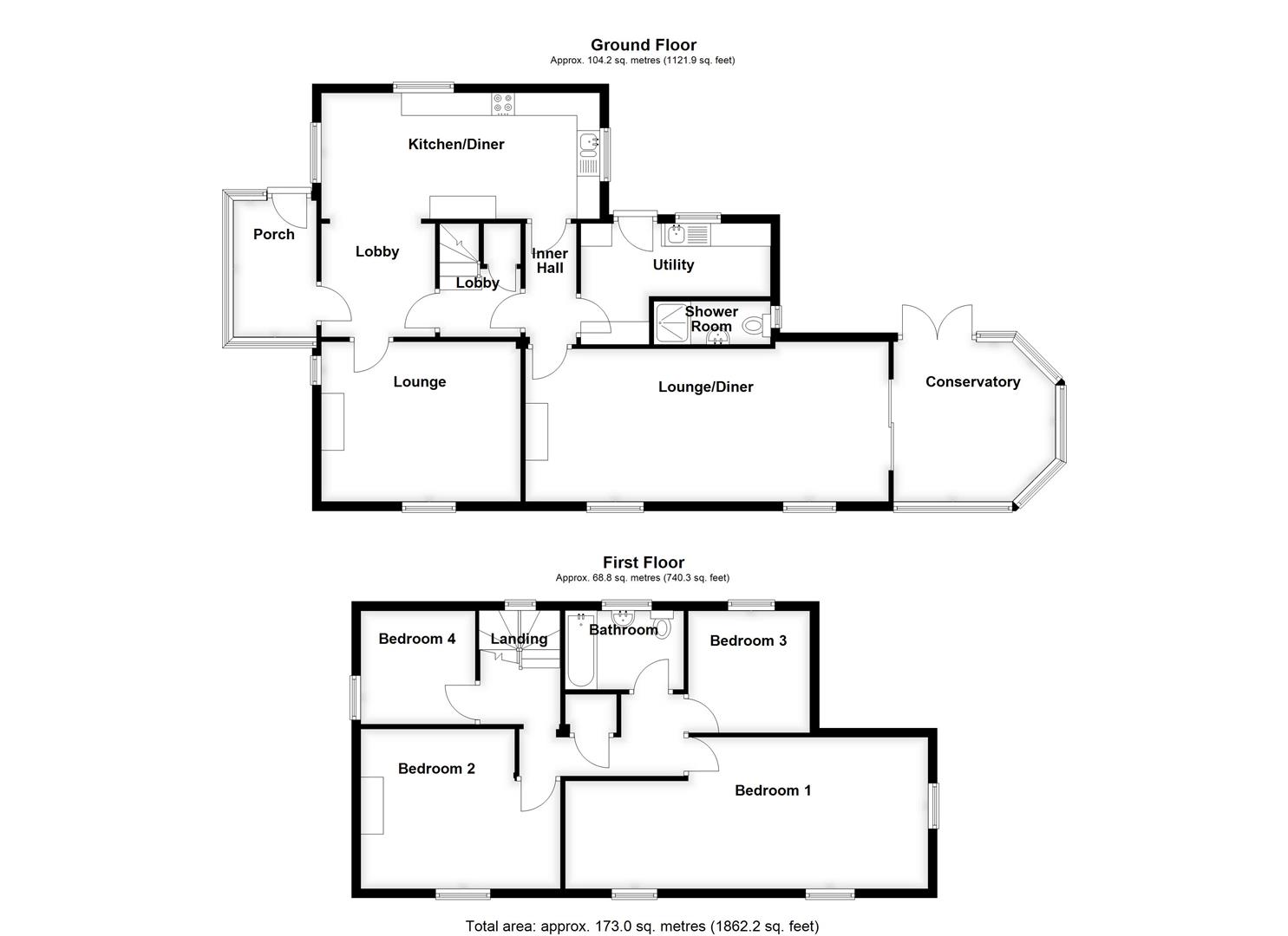 Rookery, Little Marsh Lane, Spalding floorplan