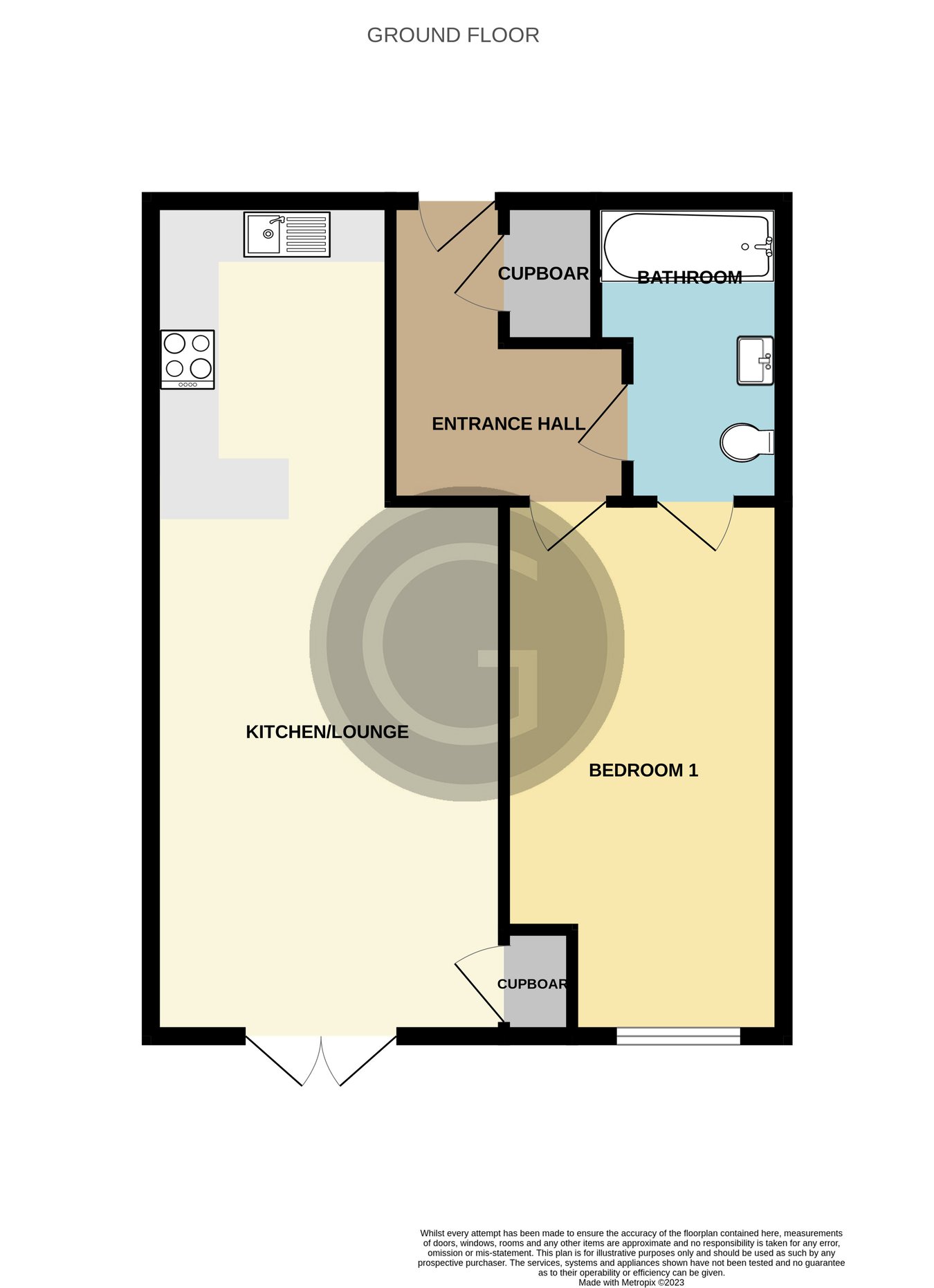 1 Brooklands House, Brooklands Road, Bexhill on Sea floorplan