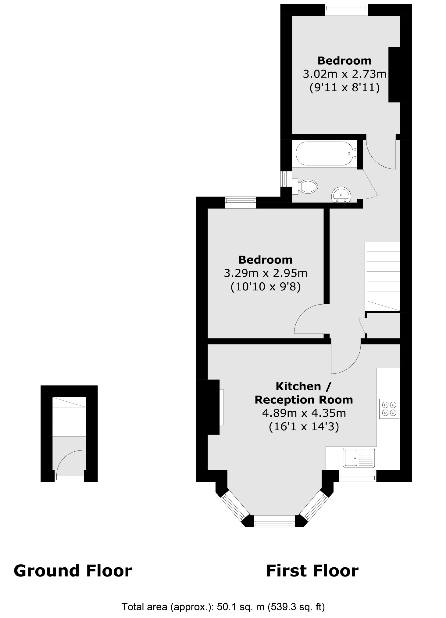 14B, Wellesley Road, Harrow floorplan
