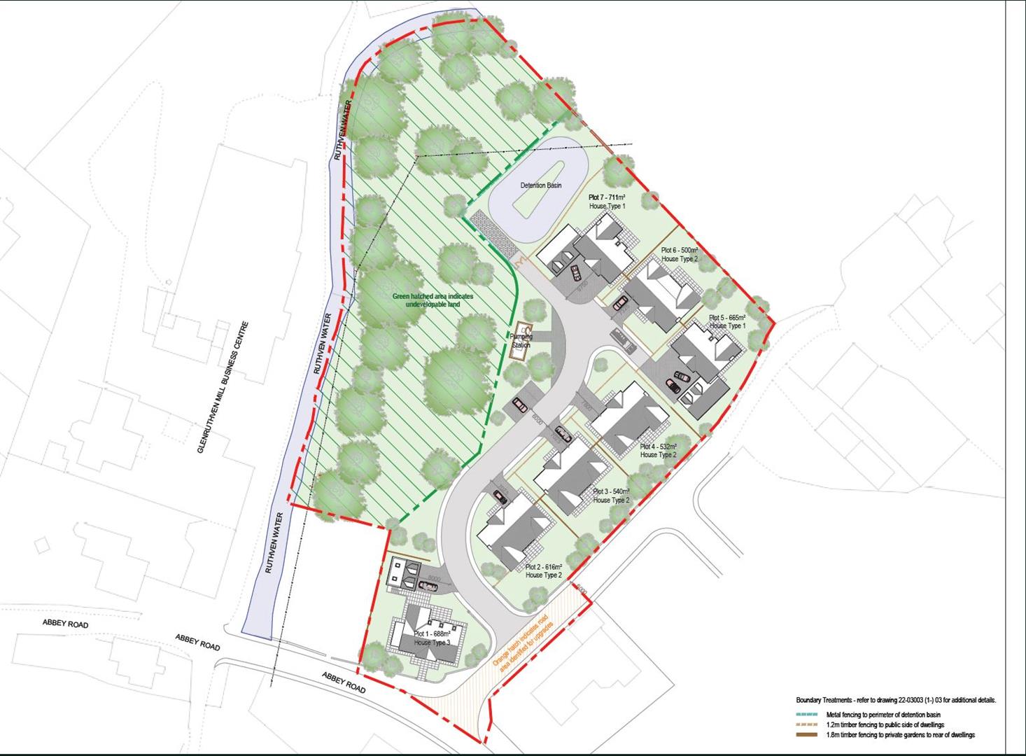 Plot 6, Glenruthven Mill Development, Abbey Road, Auchterarder floorplan