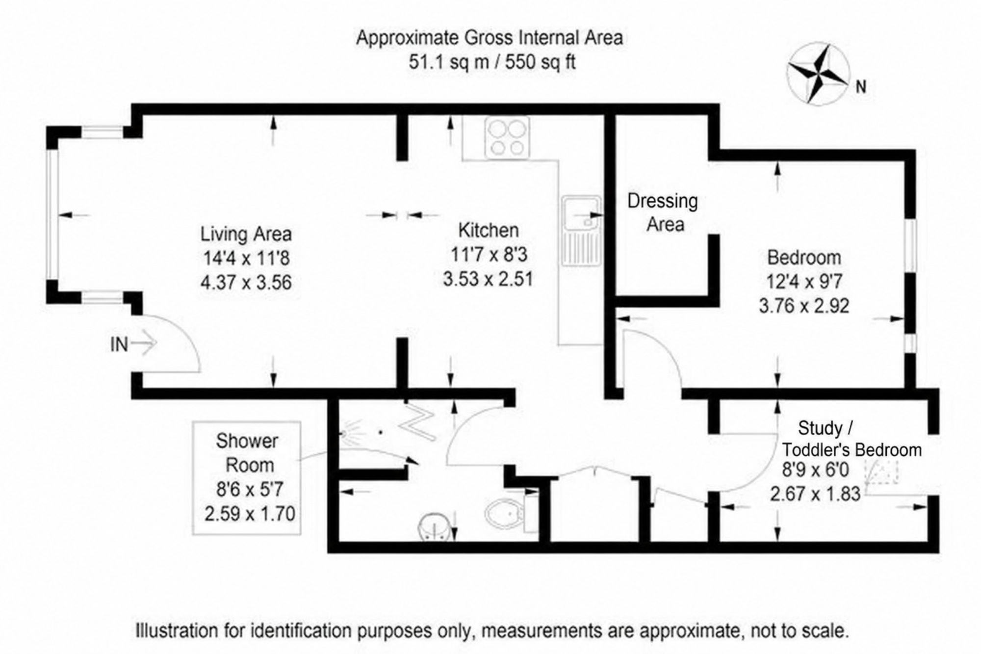 The Old Post Office, 54 Rossett Green Lane, Harrogate floorplan