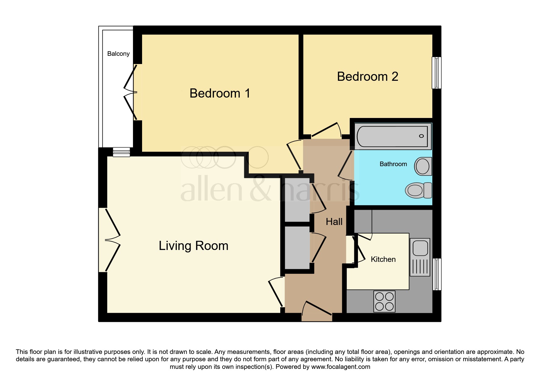322, Dowsell Way, Bristol floorplan