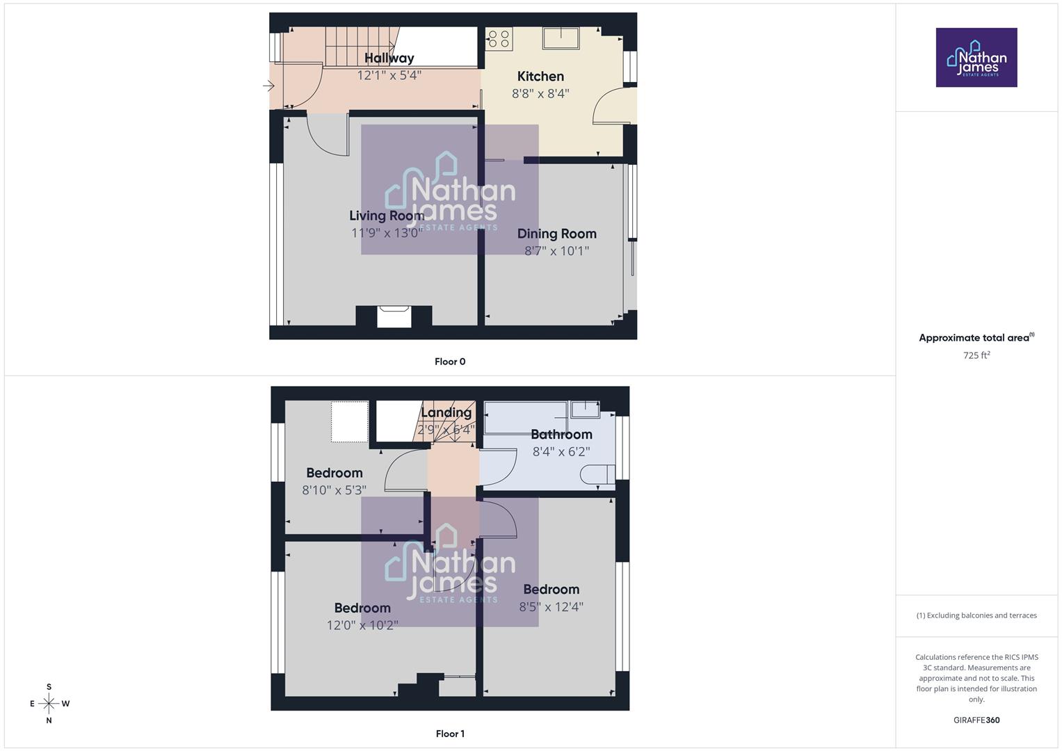 113, Longfellow Road, Caldicot floorplan