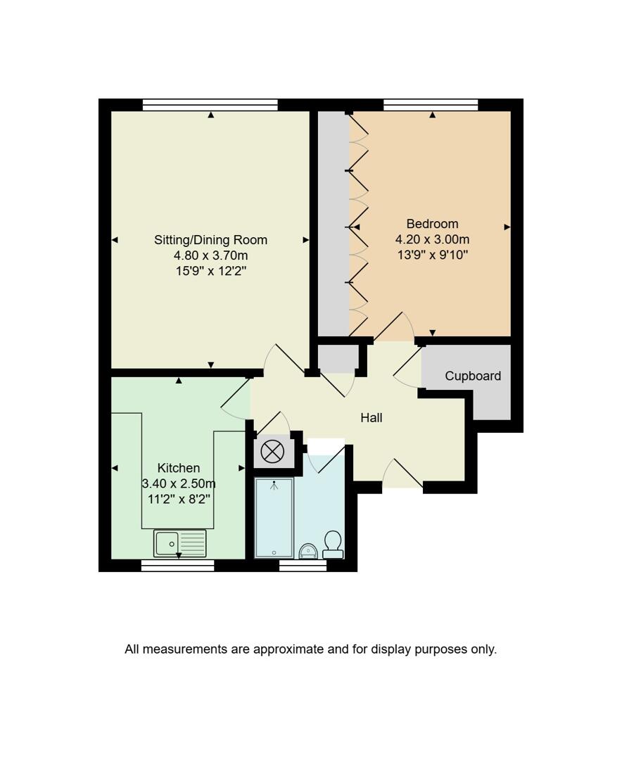 Flat 7, Chislehurst, Grosvenor Road, Bournemouth floorplan