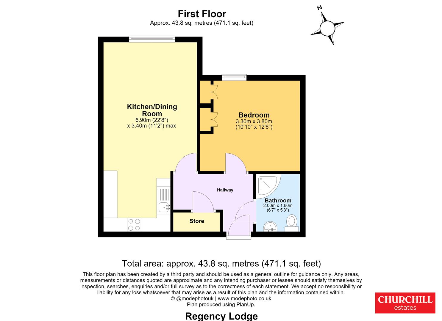 Regency Lodge, 33, Albert Road, Buckhurst Hill floorplan