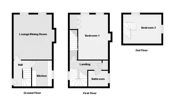 2 Bedrooms Terraced house for sale in The Grange, High Street, Puckeridge, Ware SG11