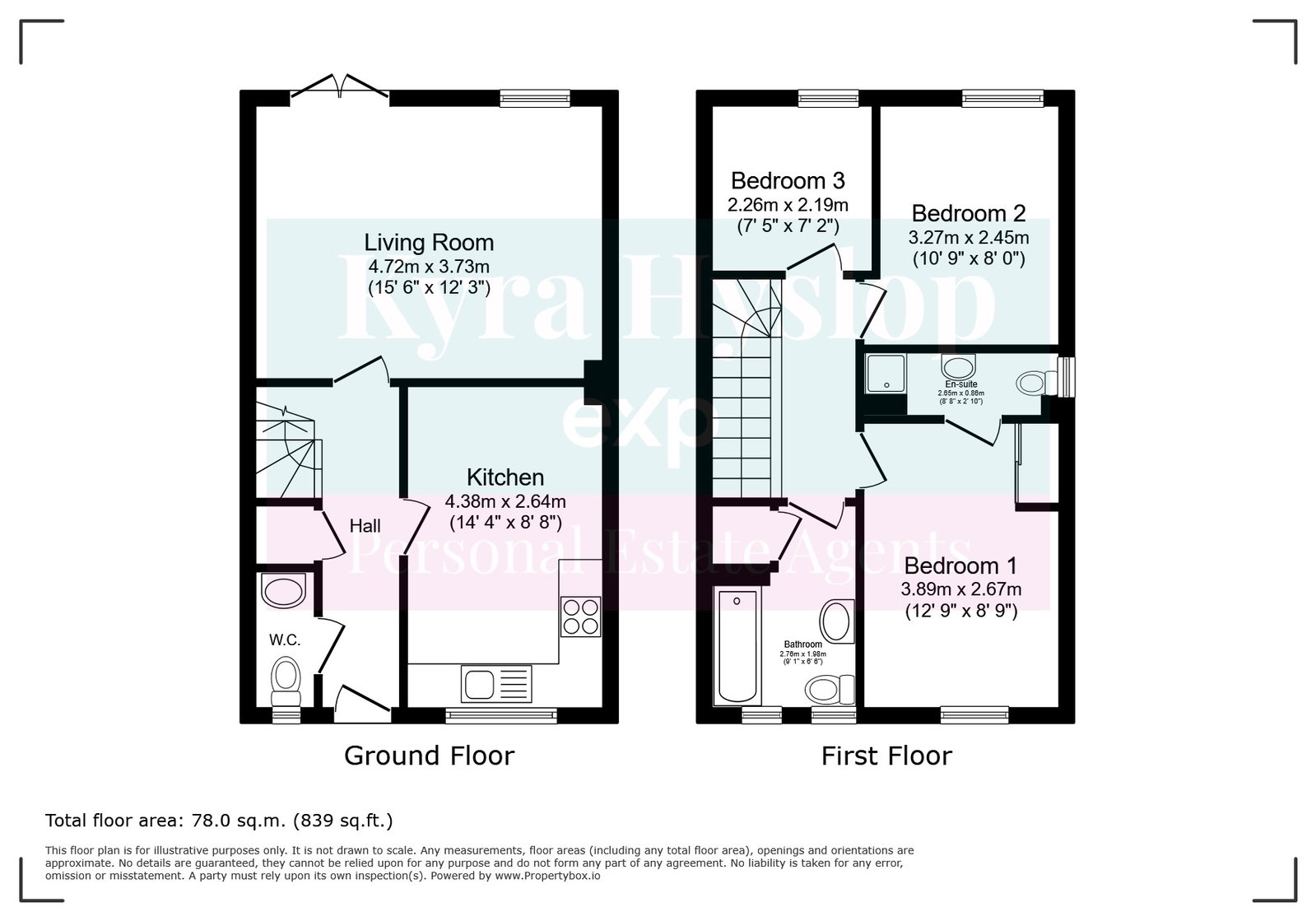 3, Old Quarry Drive, Exeter floorplan