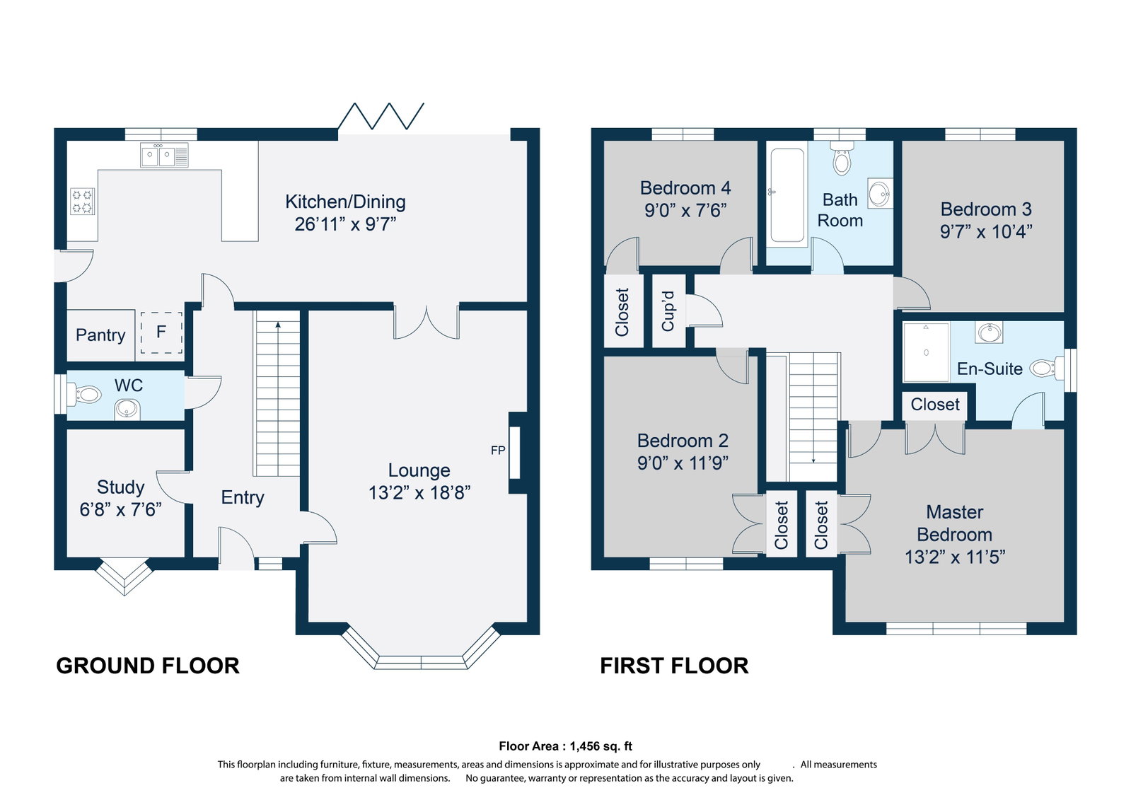 21, Carvel Way, Ormskirk floorplan