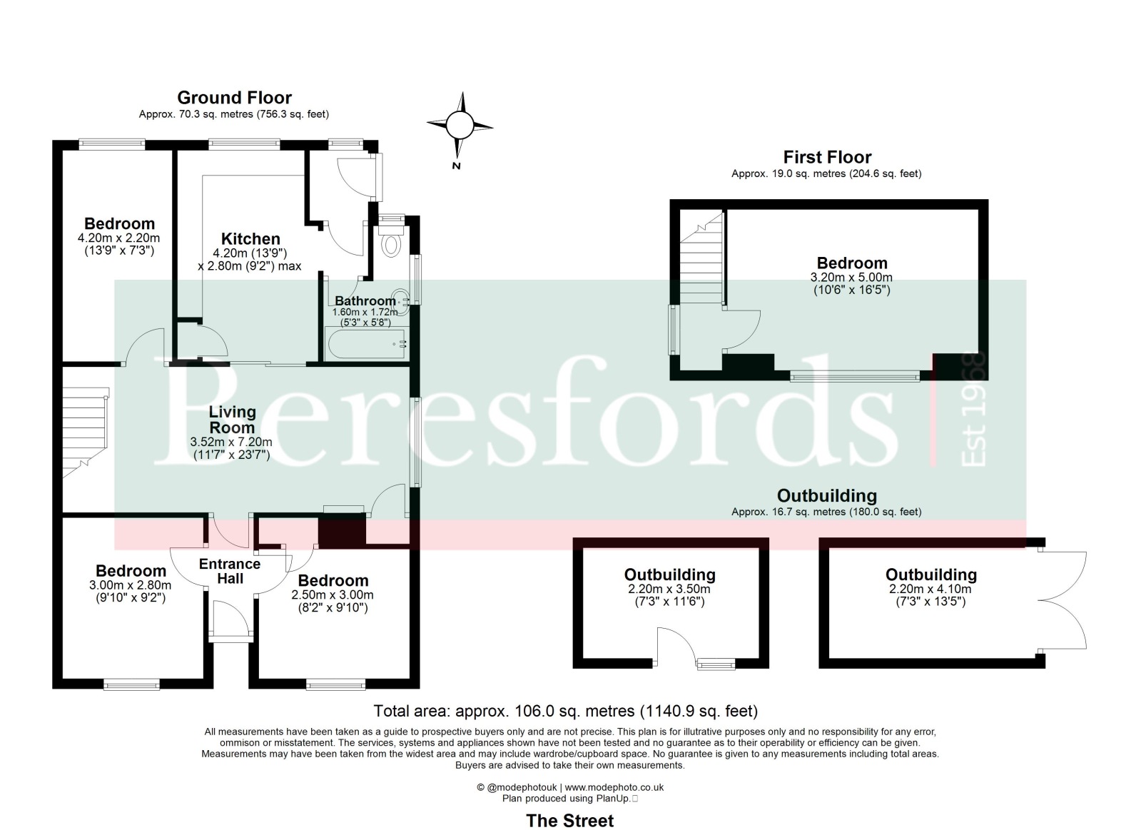 Grove Cottage,, The Street, Chelmsford floorplan