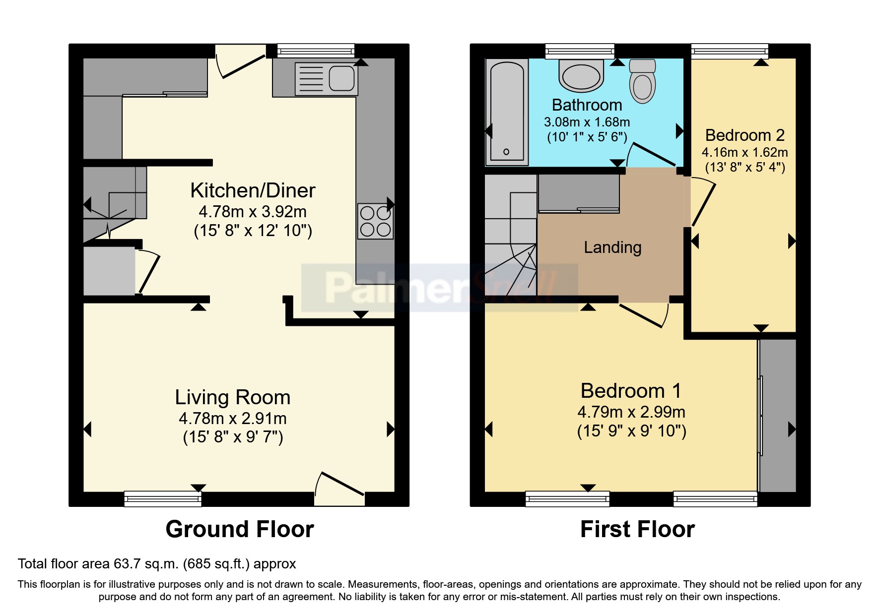 8, Barnard Court, Wells floorplan