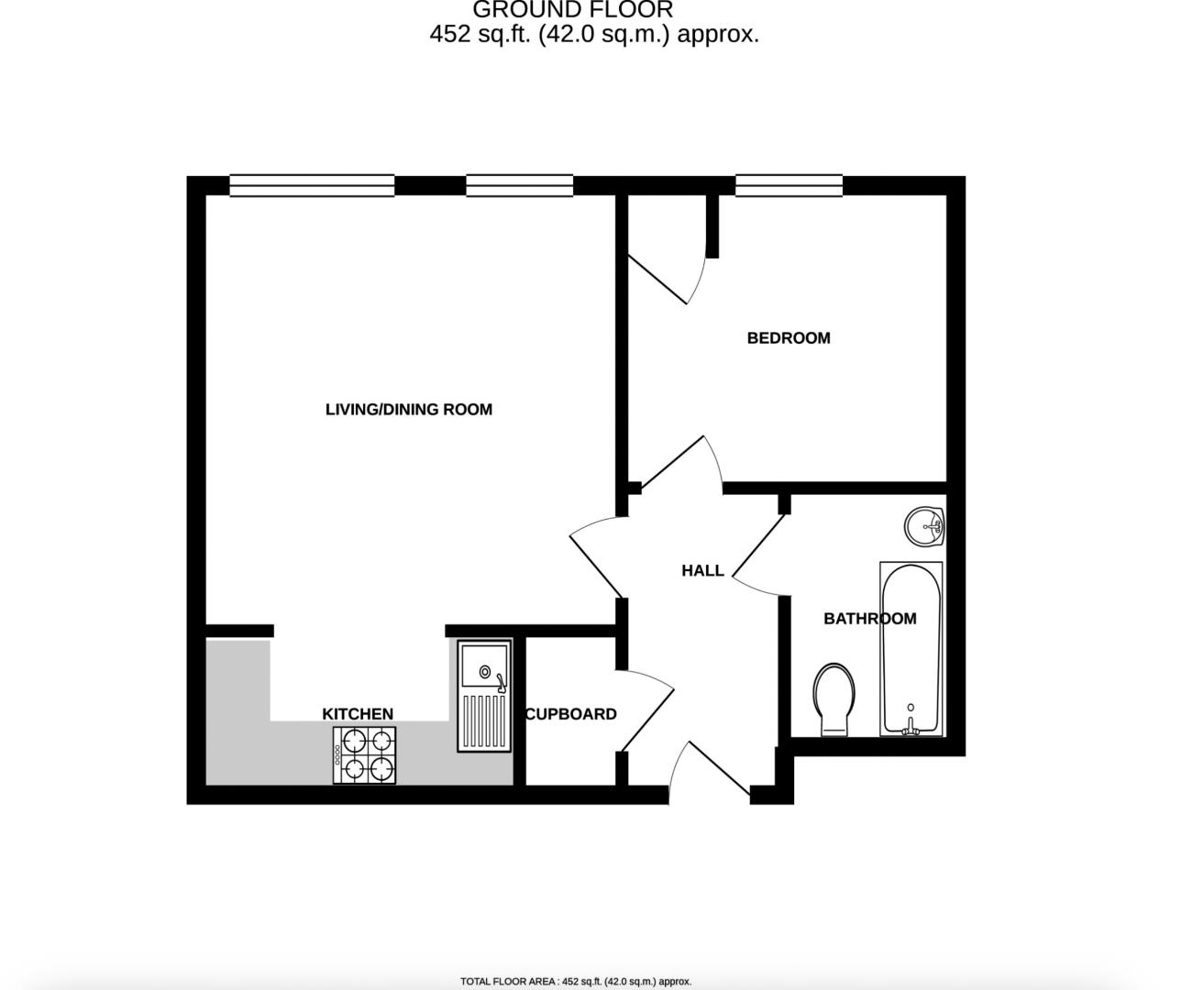 166, Monticello Way, Coventry floorplan