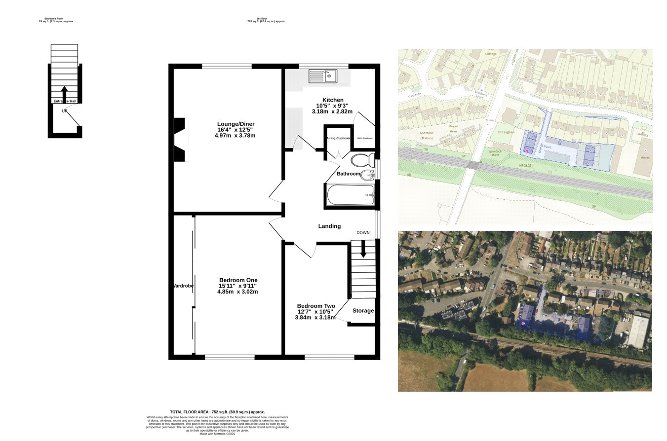 2, Grange Court, South Godstone floorplan