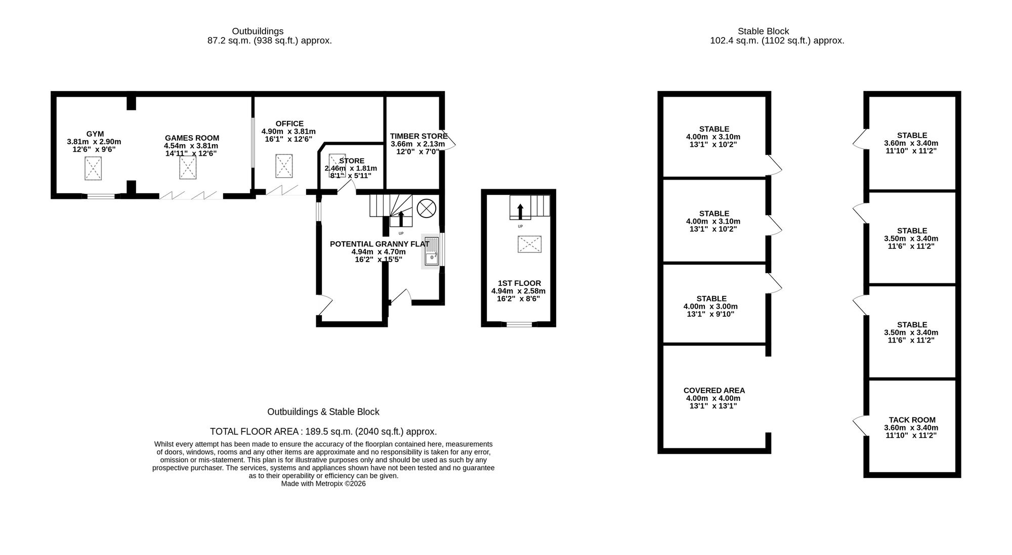 Parkside Farm House Calveley Hall Lane, Tarporley floorplan