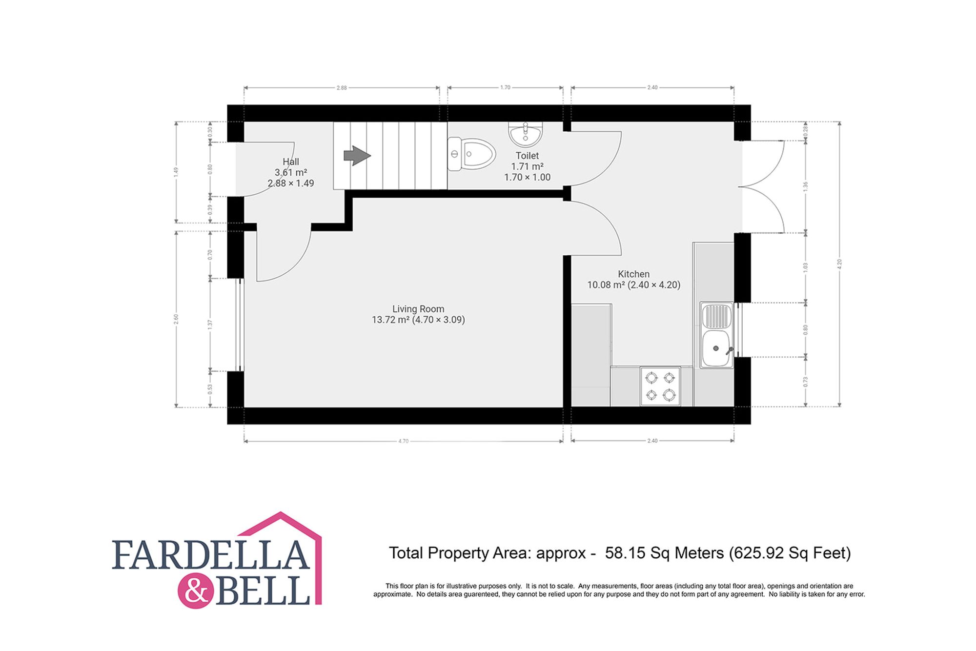 23 Wilkinson Road, Burnley floorplan