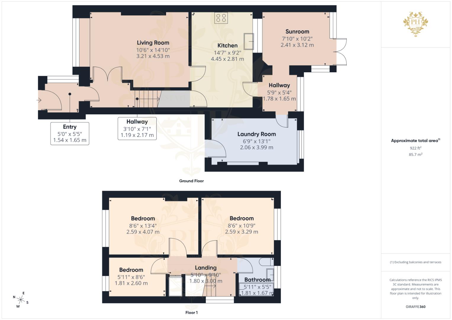 6, York Road, Saltburn-By-The-Sea floorplan